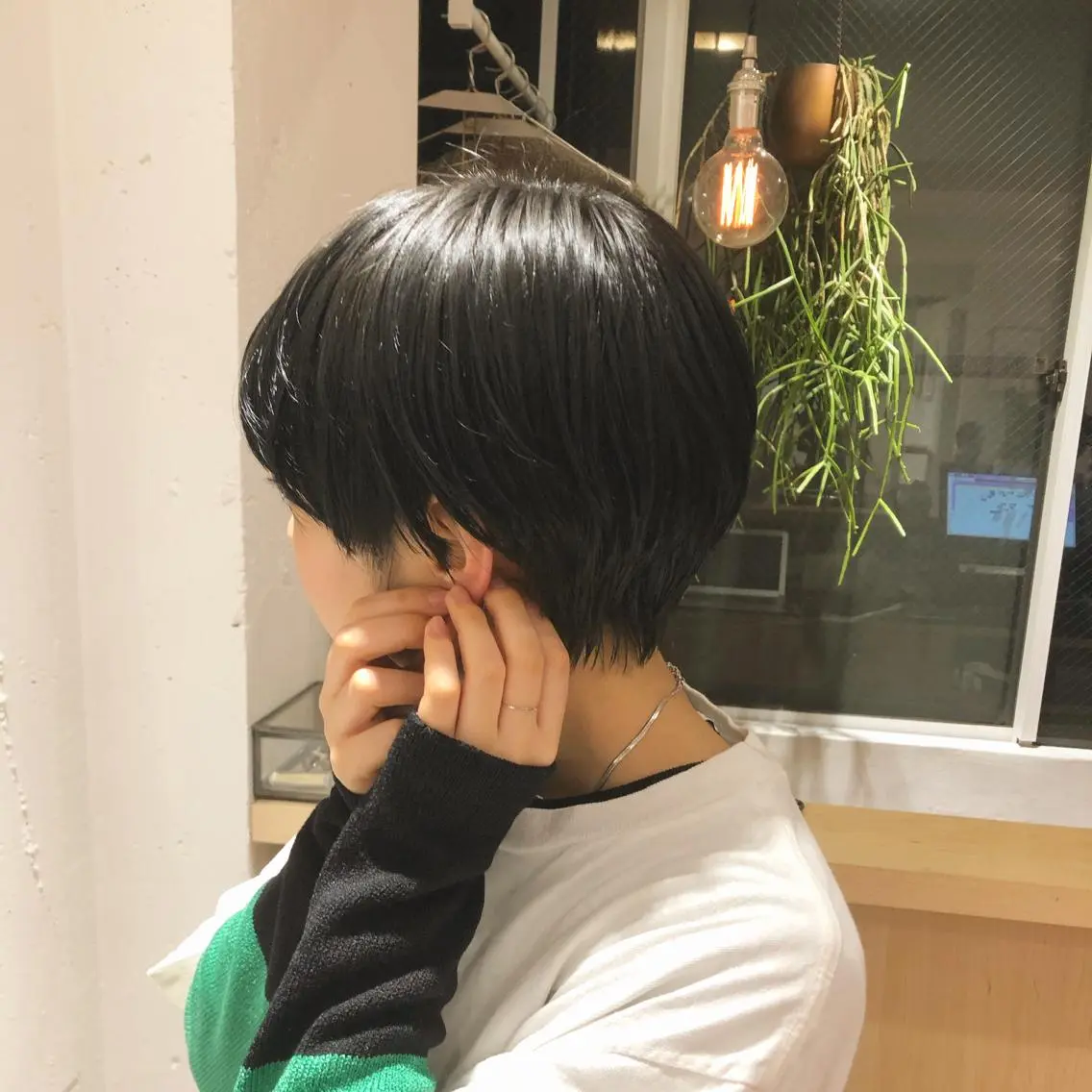 ショート カラー 🟩白髪ぼかし ショート/大司のヘアスタイル