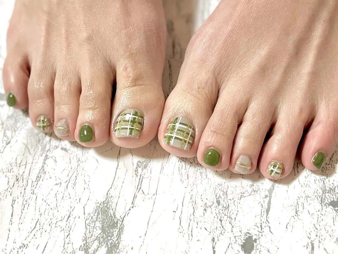 ネイル フットネイル ニュアンスネイル シンプルネイル 春ネイル 夏ネイル nail fufla ♡yamane♡のネイルデザイン