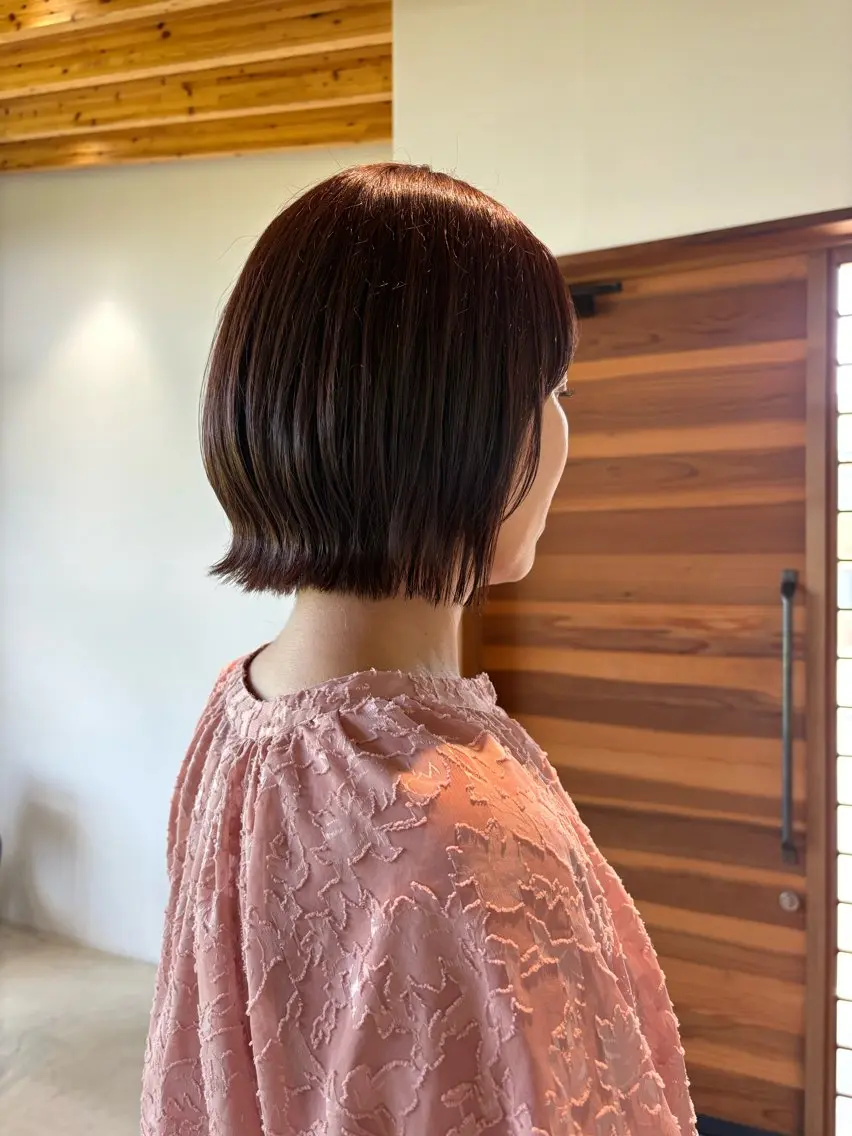 ショート ヘアカラー 遠藤 光姫のヘアスタイル