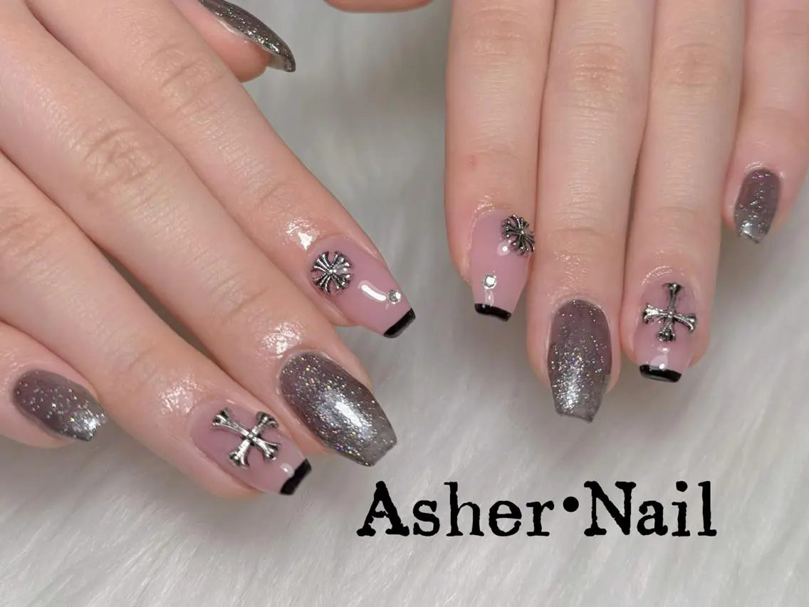 ネイル ハンドネイル ハンドケア Asher _Nailのネイルデザイン