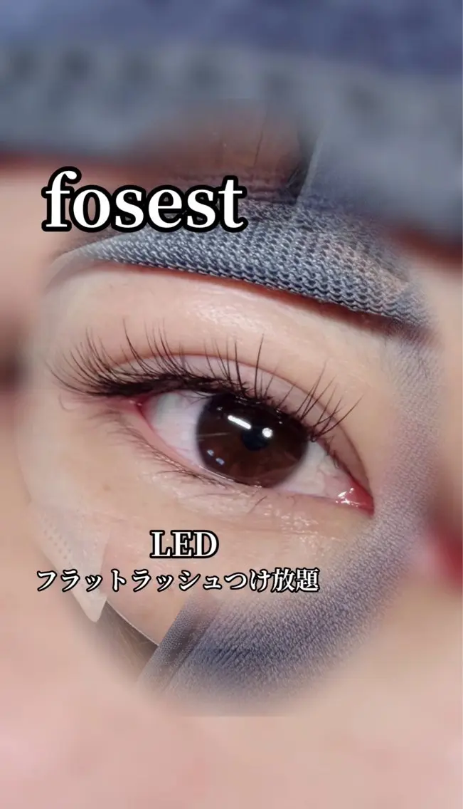 マツエク・マツパ 付け放題 フラットラッシュ マツエクサロン forestのマツエク・マツパデザイン