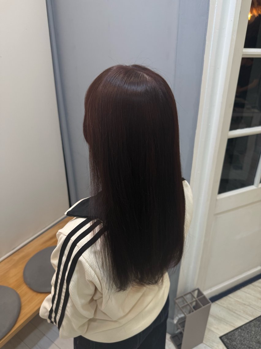 ロング カラー 大谷 未來のヘアスタイル