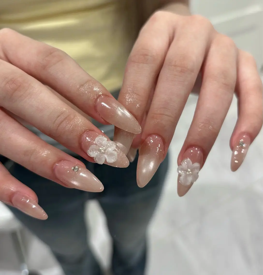 パーマ ハンドネイル M.wish Nonoaのネイルデザイン