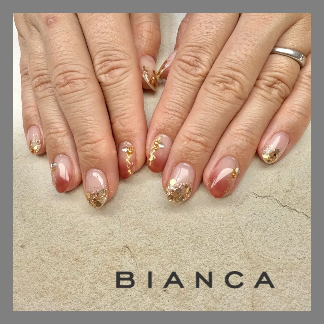 ネイル ハンドネイル Bianca TORII🌞のネイルデザイン