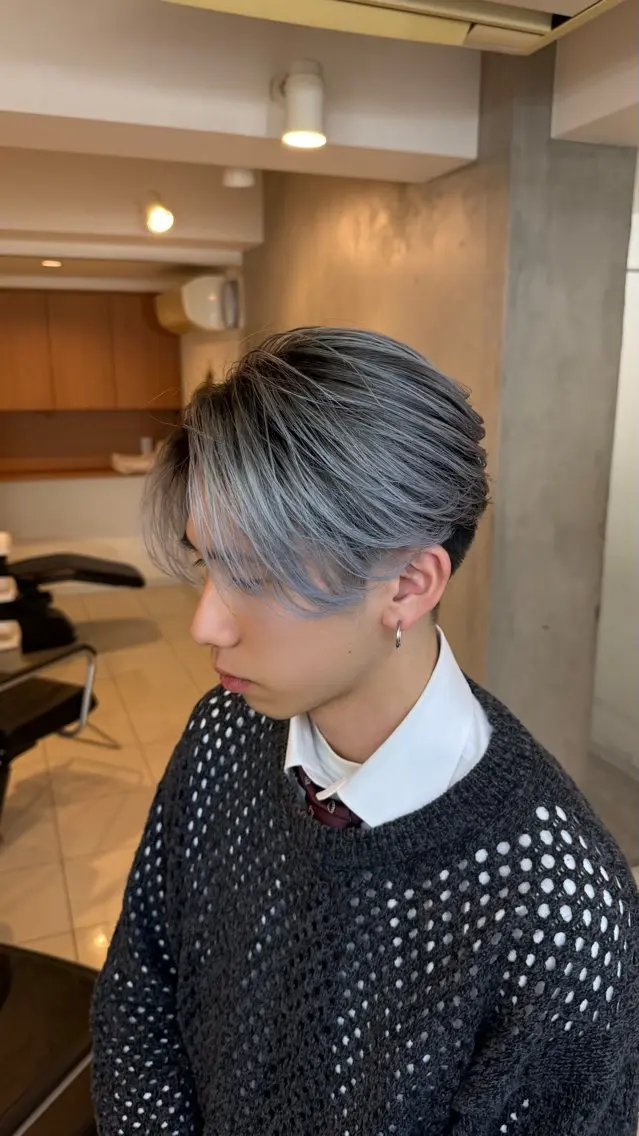 【💎minimoメンズ限定💎】バレイヤージュ/シャドールーツ‪✂︎‬今ならカット無料‪✂︎‬の写真