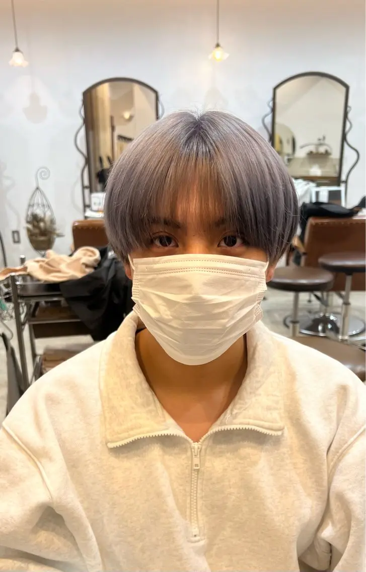 ショート カラー メンズ カット特化型 美容師/栗本のヘアスタイル