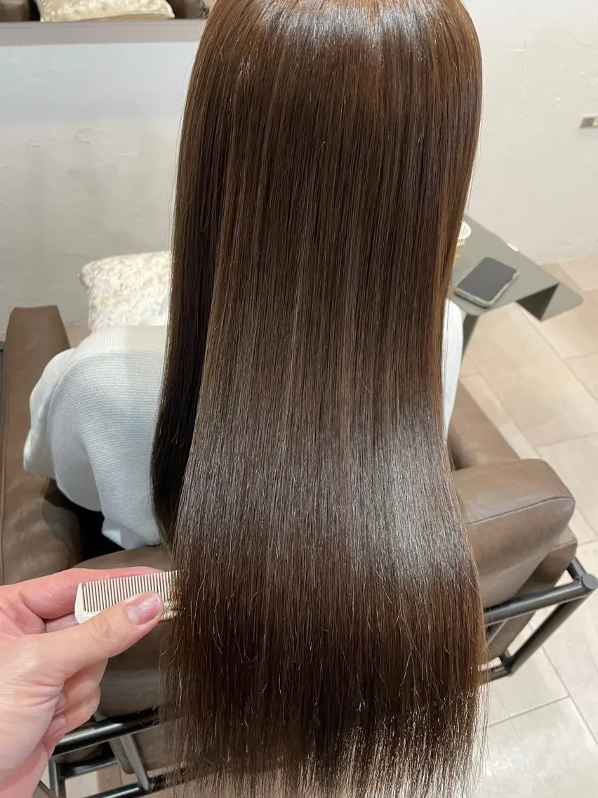 ロング カラー トリートメント カット ヘアカラー トリートメント 山本 マサキのヘアスタイル