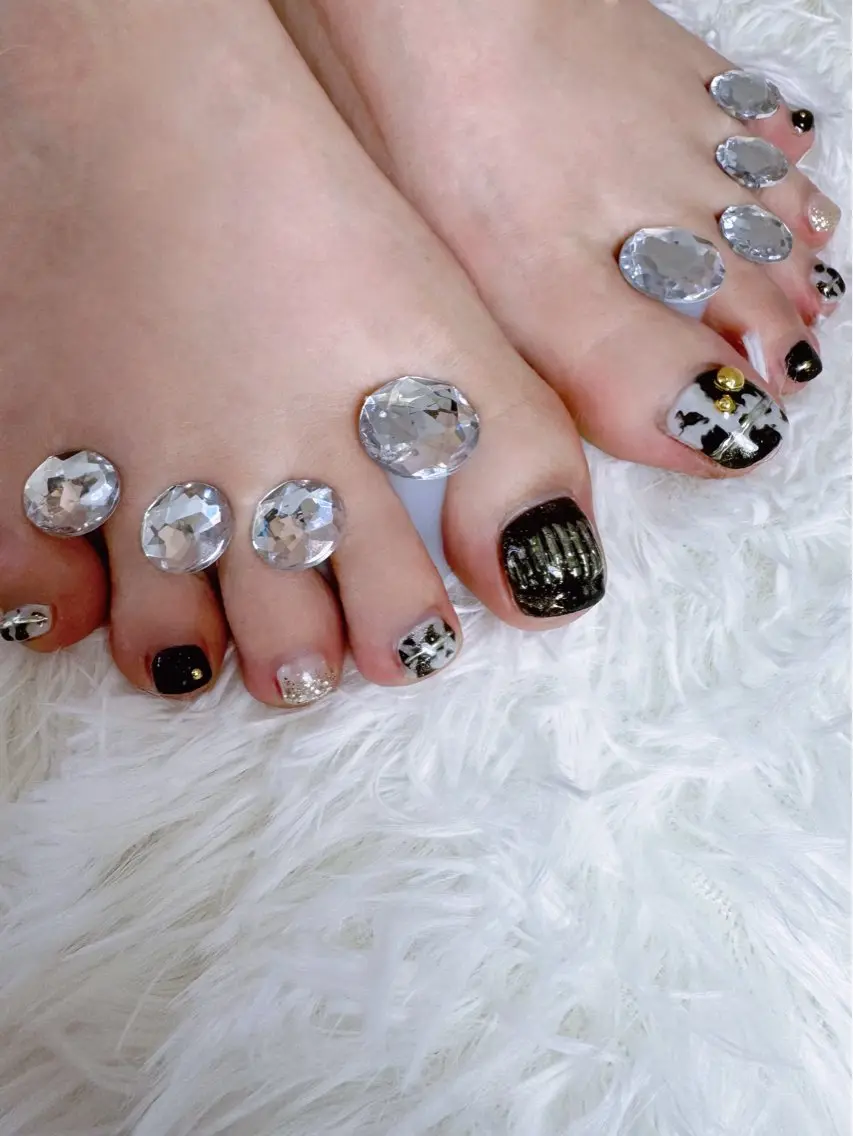 ネイル フットネイル BIJOU yuzuのネイルデザイン