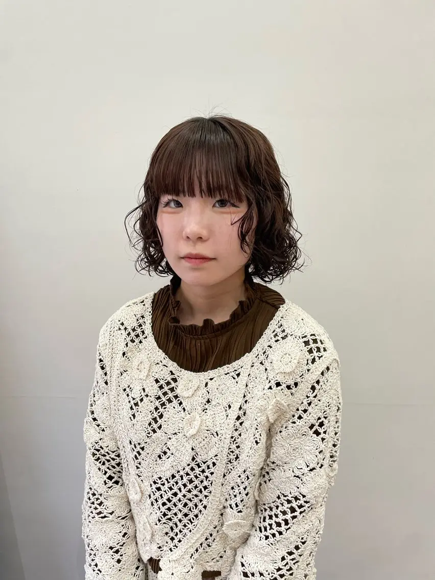 [ご新規様限定]cut+perm+tr🌀の写真
