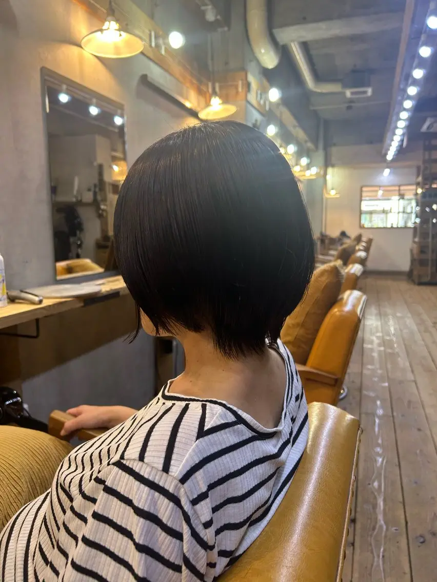 ショート カット hairlabo haru🌿ナナハのヘアスタイル