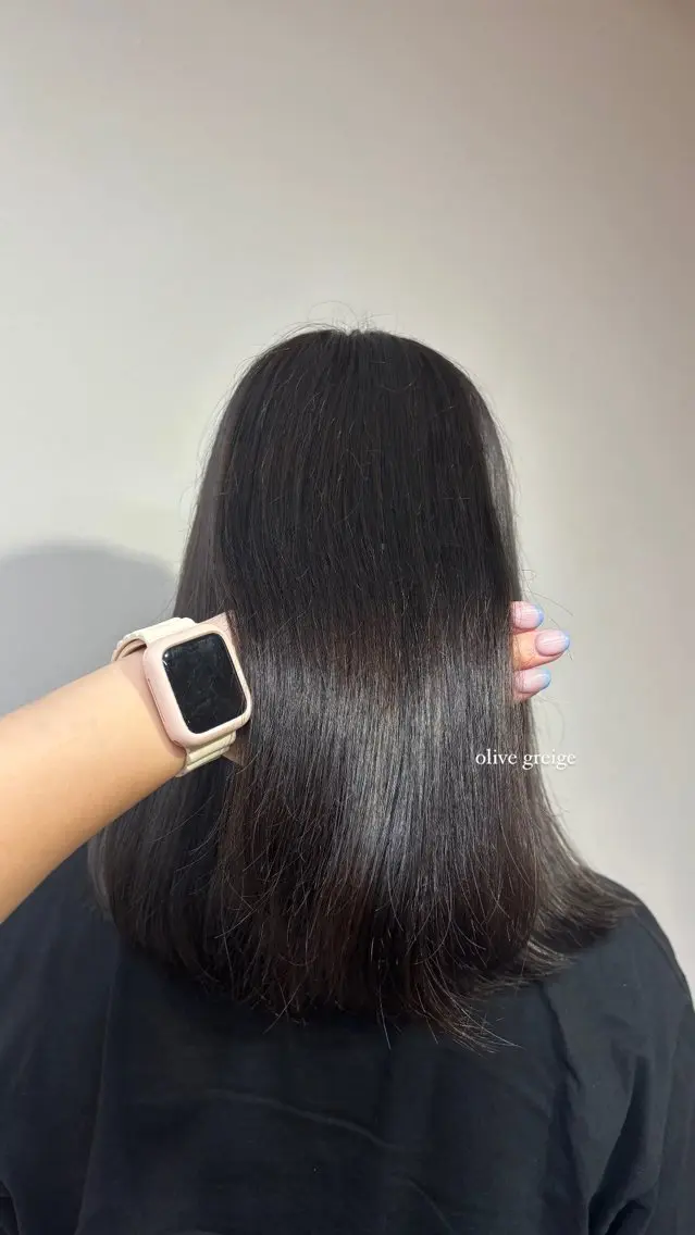 ミディアム トリートメント 桂 奈穂のヘアスタイル