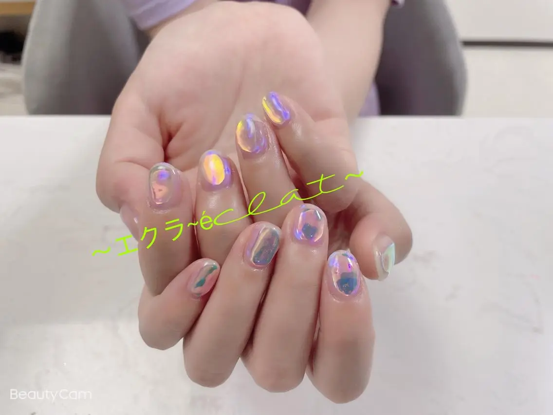 ネイル ハンドネイル ハンドケア ネイルサロンエクラ 🫧Shizukaのネイルデザイン