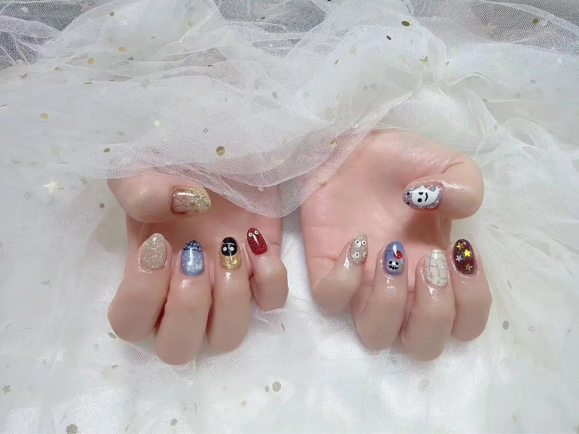 ネイル ハロウィン ジョリ kasumi🌹💅のネイルデザイン