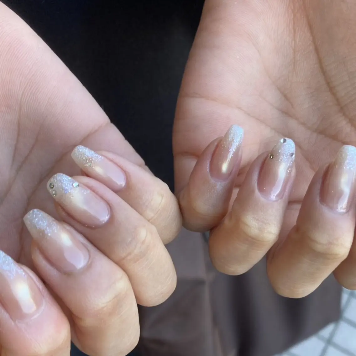ネイル ラメ(グリッター) ラメグラデーション cherie🌟 Hiroのネイルデザイン