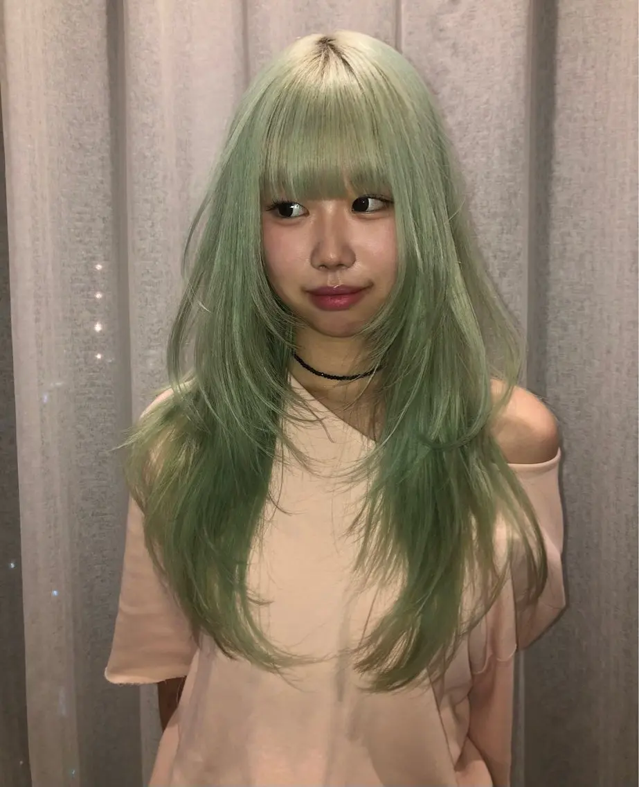 ロング ハイレイヤー レイヤーカット るか 🍀のヘアスタイル