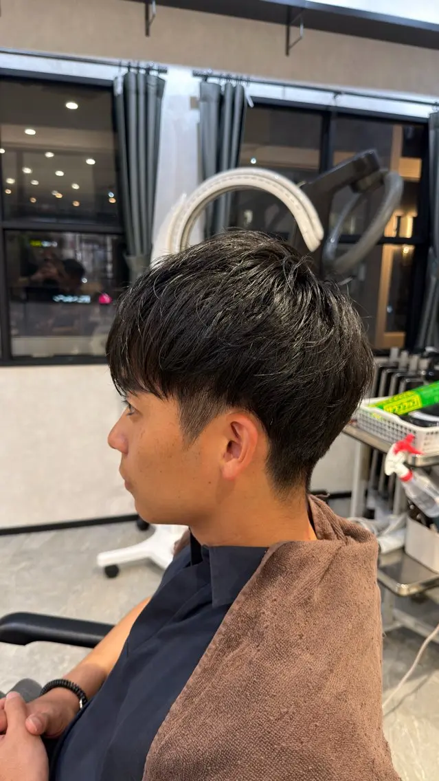 ミディアム カット 🇰🇷韓国風 メンズ/吉田大晴のヘアスタイル