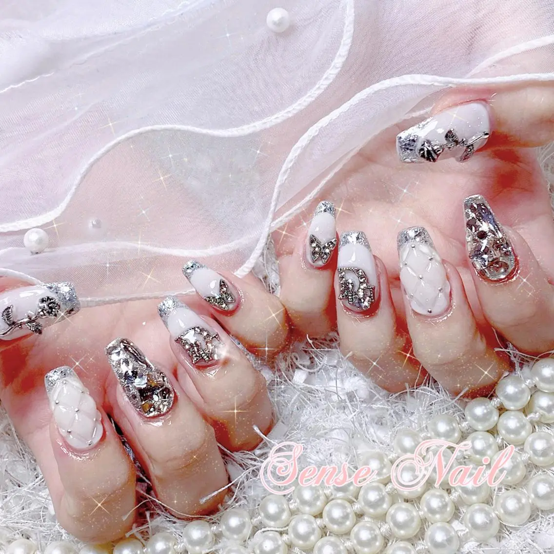 ネイル アートネイル ハンドネイル ハンドケア 🎀Sense Nail池袋店🎀のネイルデザイン