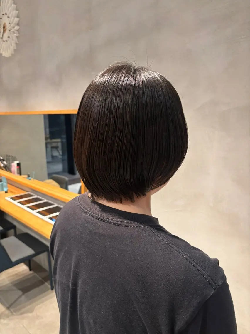 ショート ショートボブ ボブ ショートヘア カット レイヤー/髪質改善 🎀新谷ハルヒ🎀のヘアスタイル