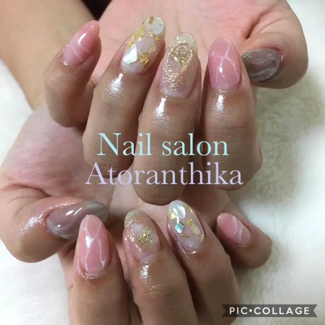 ネイル ハンドネイル Nail salon ✩ ｱﾄﾗﾝﾃｨｶのネイルデザイン