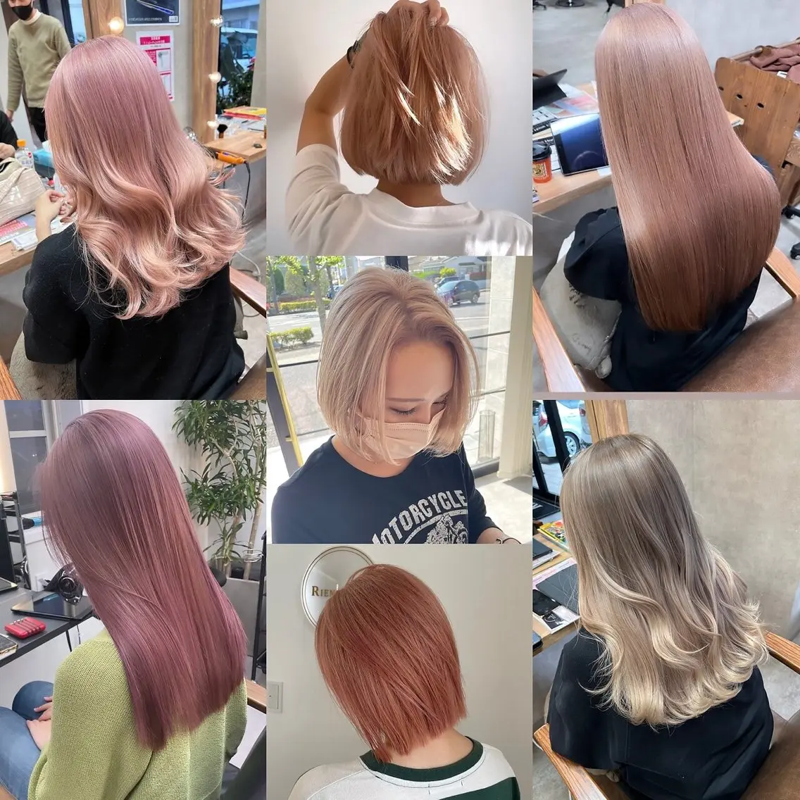 【平日限定🫧人気NO.１・ケア剤込👸🏼】カット＋外国人デザインカラー＋TRの写真