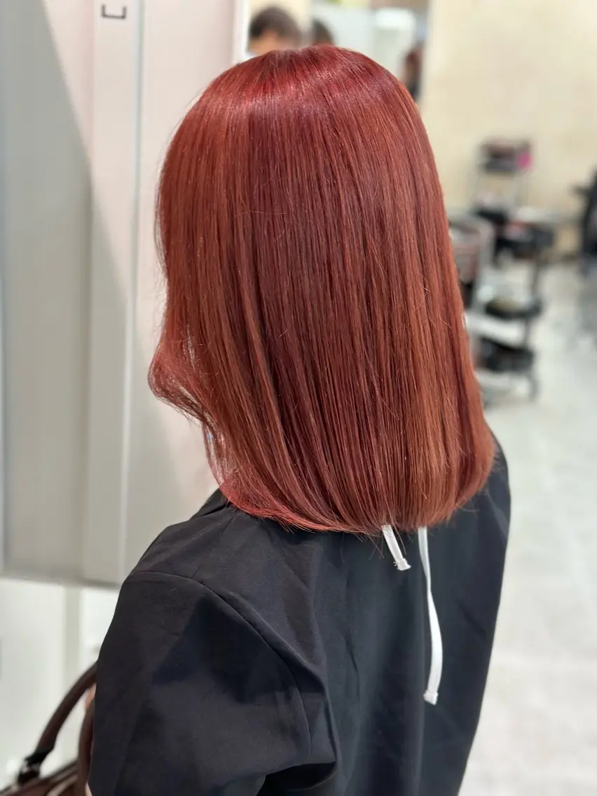 ミディアム カラー 🤍透明感カラー🤍 Moeのヘアスタイル