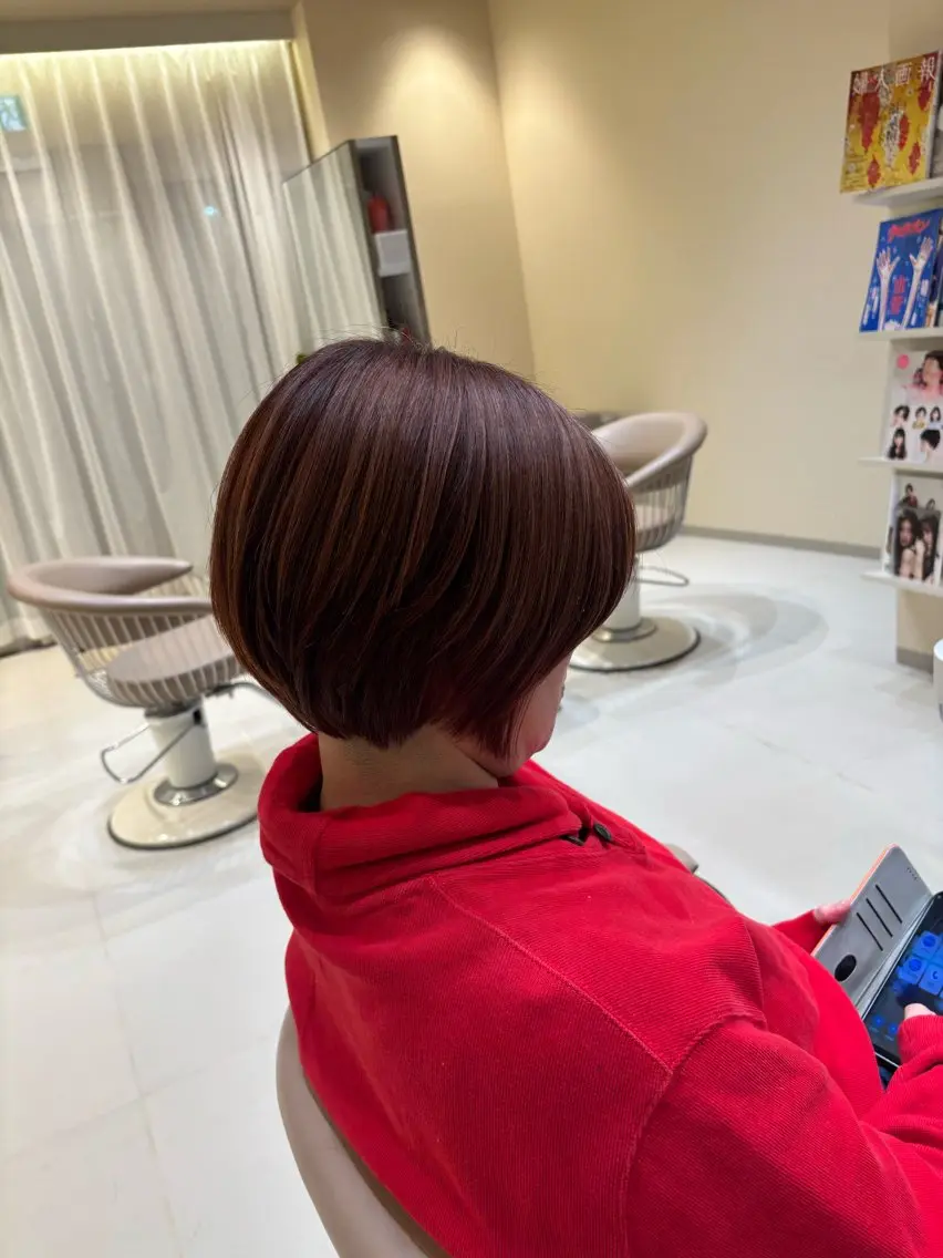 ショート ショートボブ ボブ ショートヘア ショート・ボブ✨南 津麦のヘアスタイル