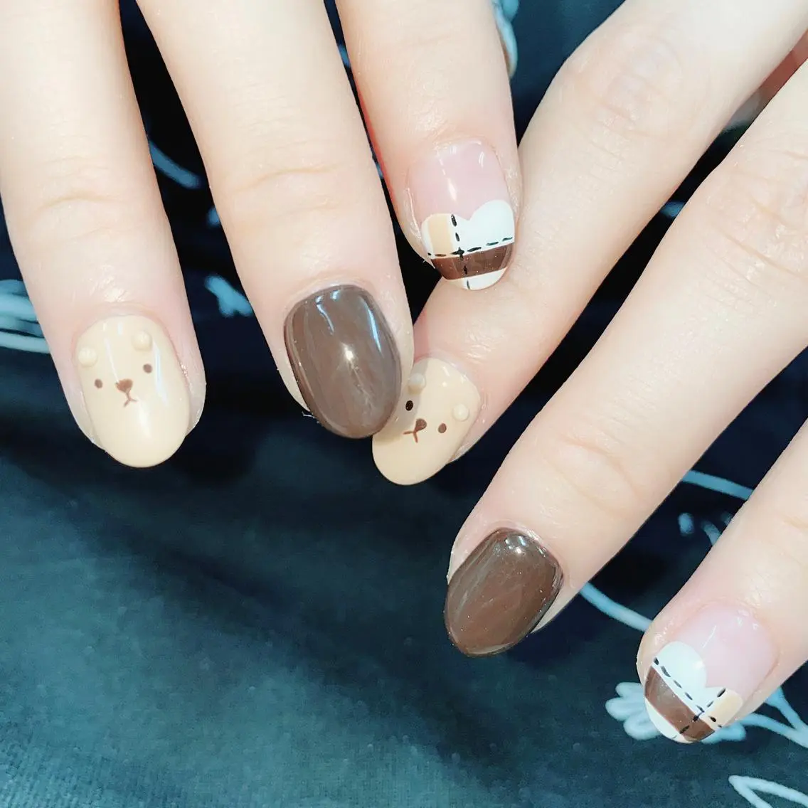 ネイル アートネイル ジェルネイル ニュアンスネイル パラジェル NAIL by STARry 川口のネイルデザイン