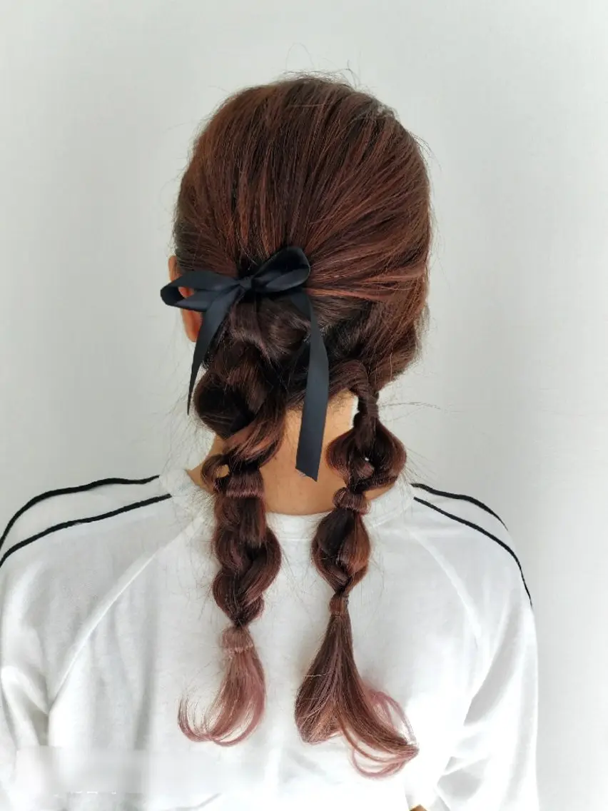 ロング ヘアアレンジ vizz SAKIのヘアスタイル