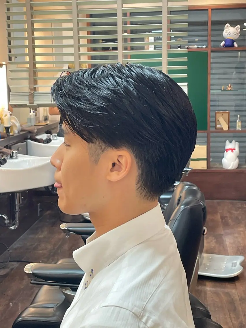 ショート メンズ ZANGIRI 根本のヘアスタイル