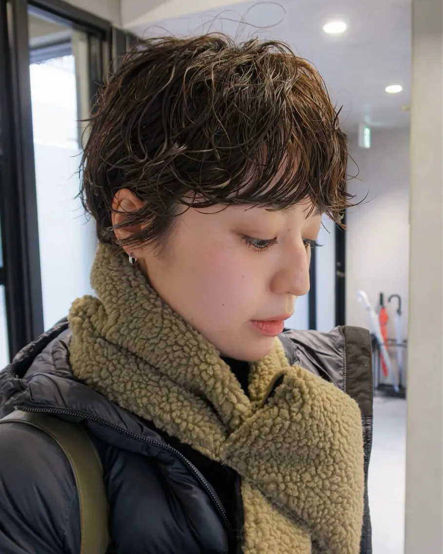 ショート パーマ 🌈ショート大募集中 銀座sandノスケのヘアスタイル