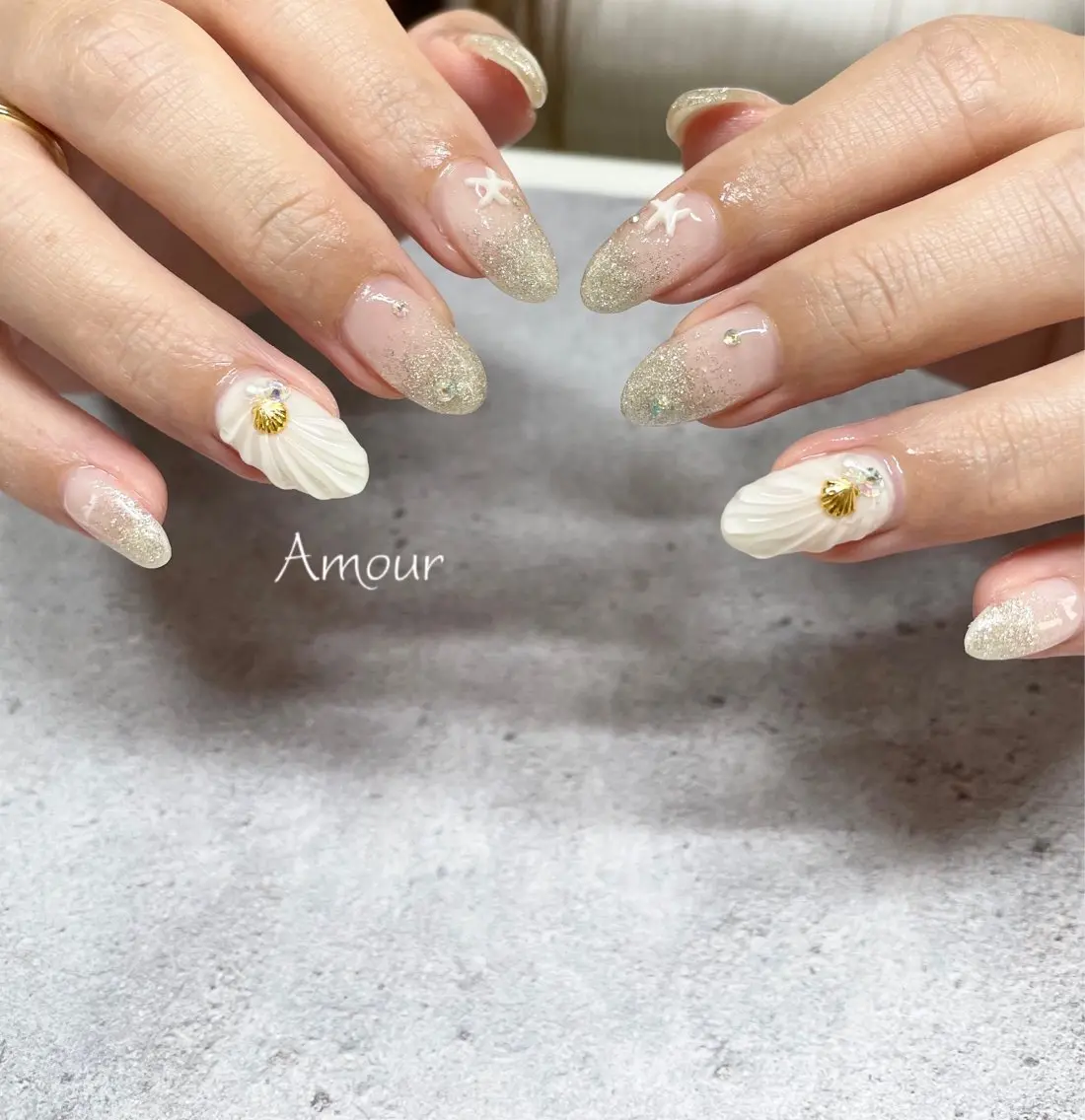 ネイル ハンドネイル Nail Salon Amourのネイルデザイン