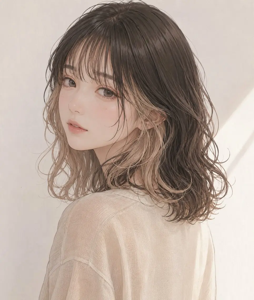 🌻インナー/イヤリングカラー🌻の写真