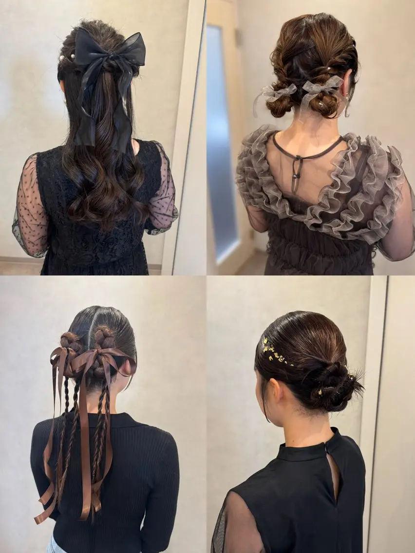 お顔まわりカット+おまかせヘアセット💫¥5,500の写真