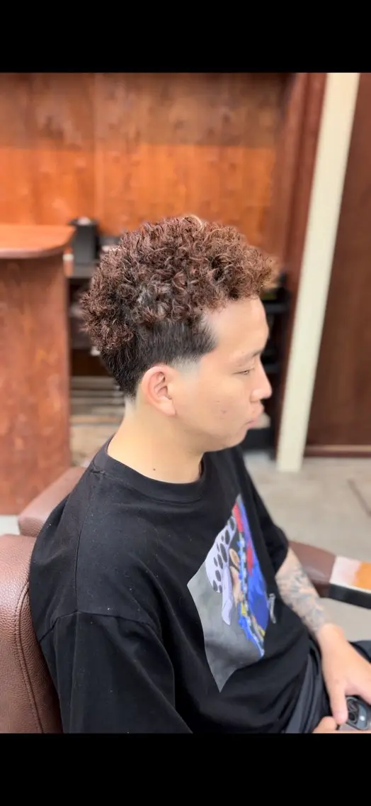 パーマ メンズ メンズパーマ 矢崎 裕哉のヘアスタイル