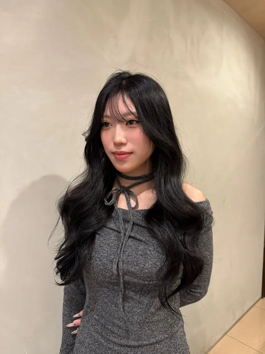 ロング ヨシンモリ カノエ宇部厚南店 /つむぎのヘアスタイル