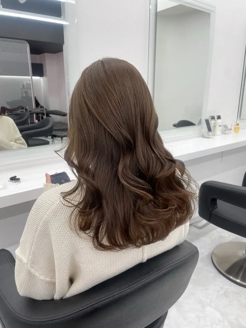 ロング カラー 🤍レイヤー/顔周り /hirari🤍のヘアスタイル