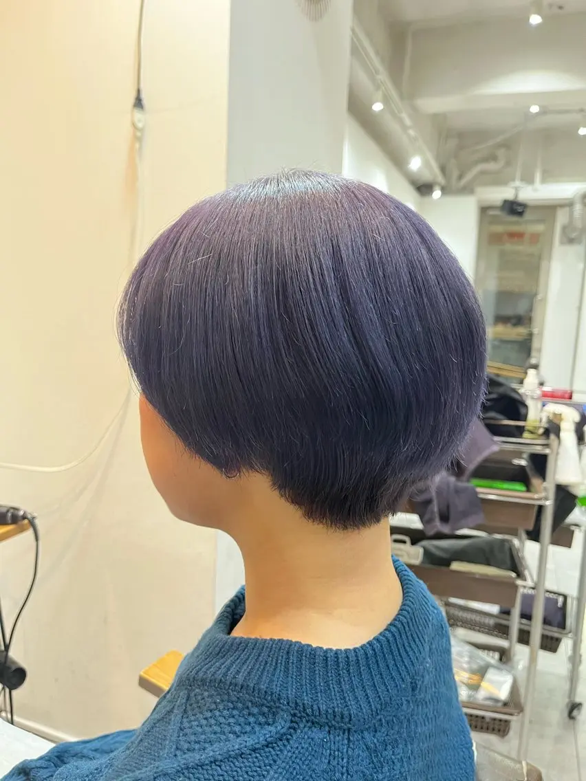ショート カラー 栗原 きえ ／ダメージレスのヘアスタイル