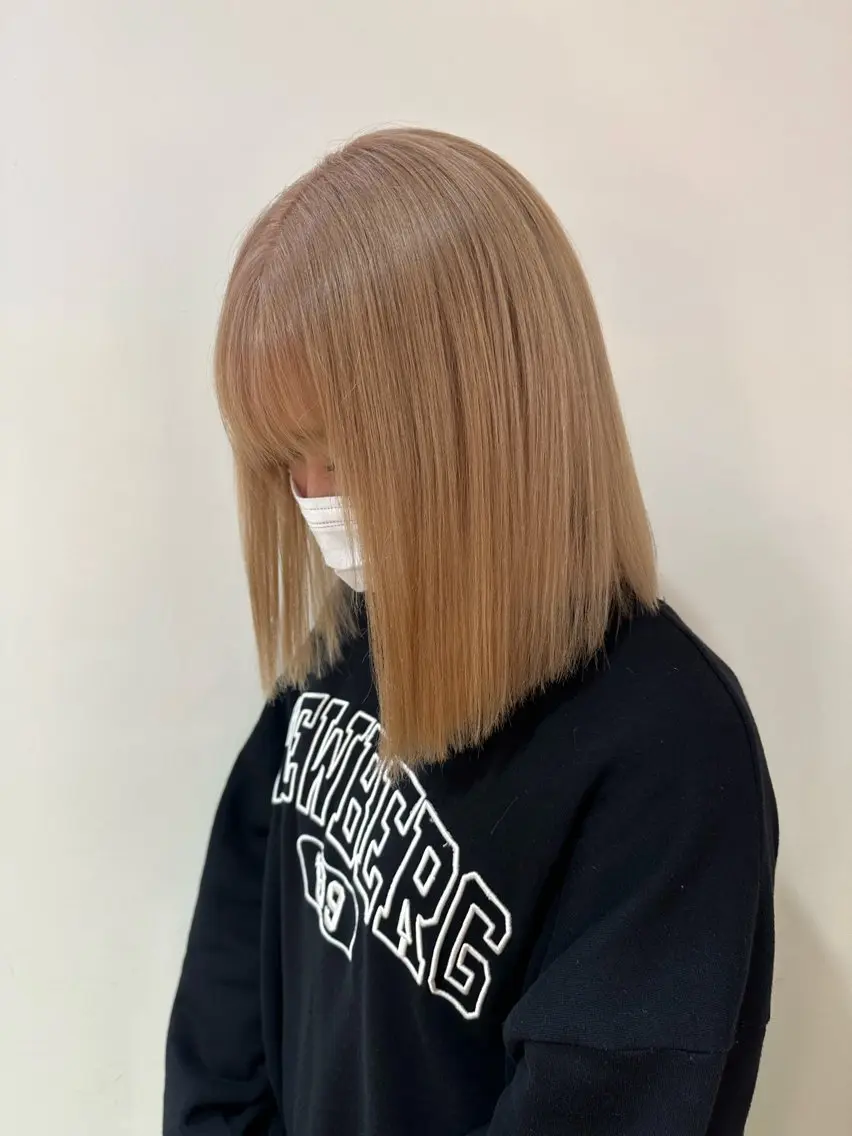 ショート カット ヘアカラー トリートメント かいき/レイヤー /ボブ/髪質改善のヘアスタイル
