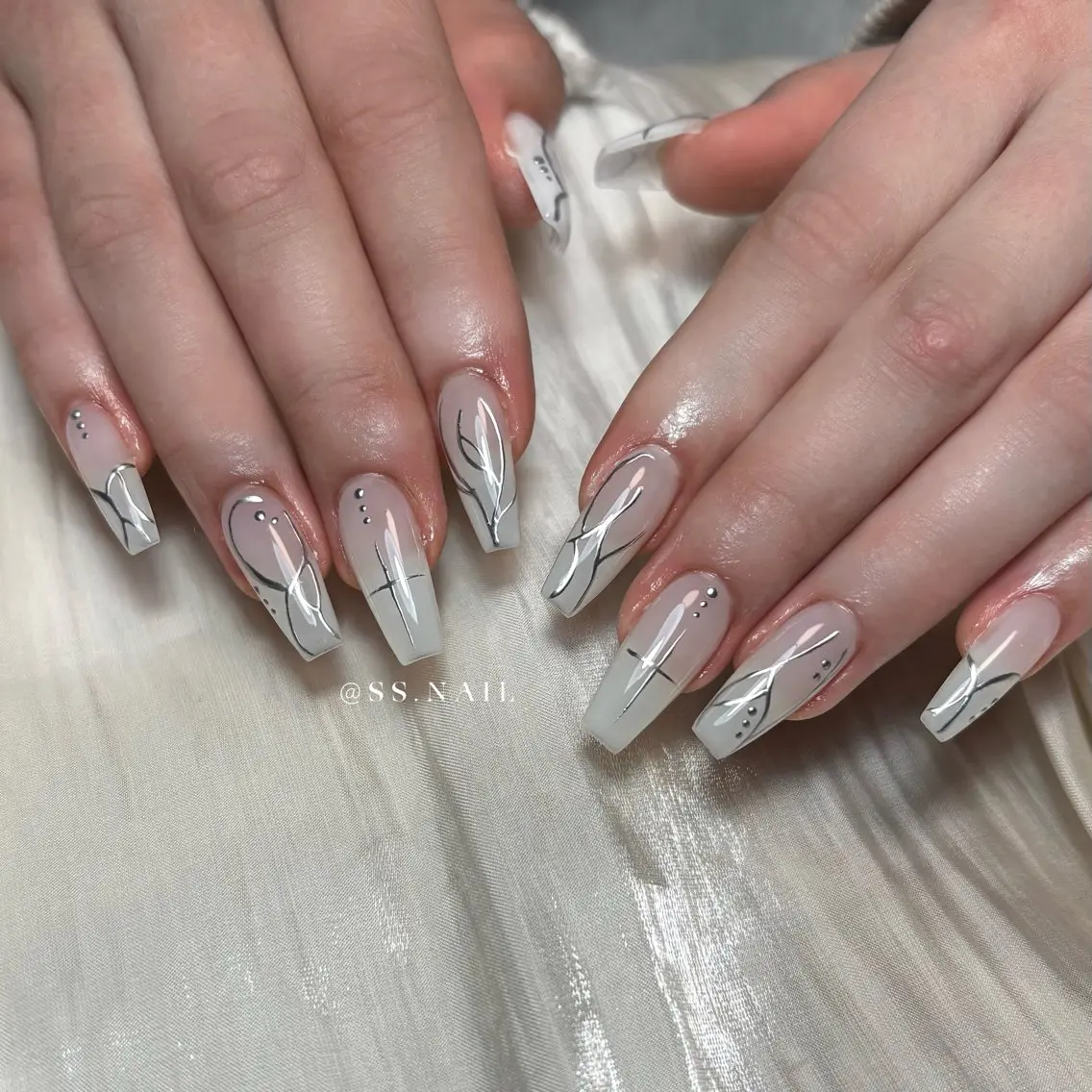 ネイル ハンドネイル Ss.nail studio🍒のネイルデザイン