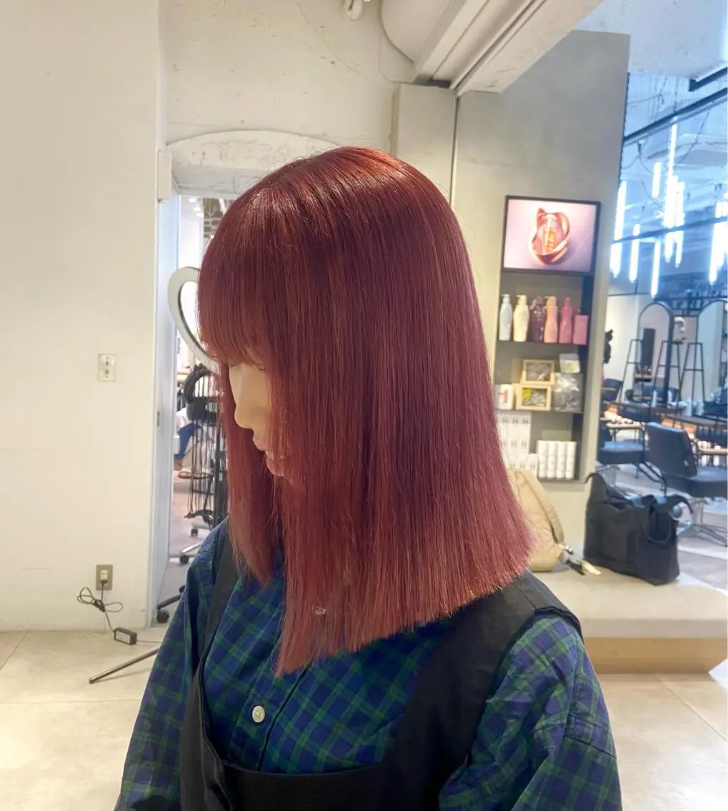【組み合わせメニュー】💫毛先カット&ワンカラー💫の写真