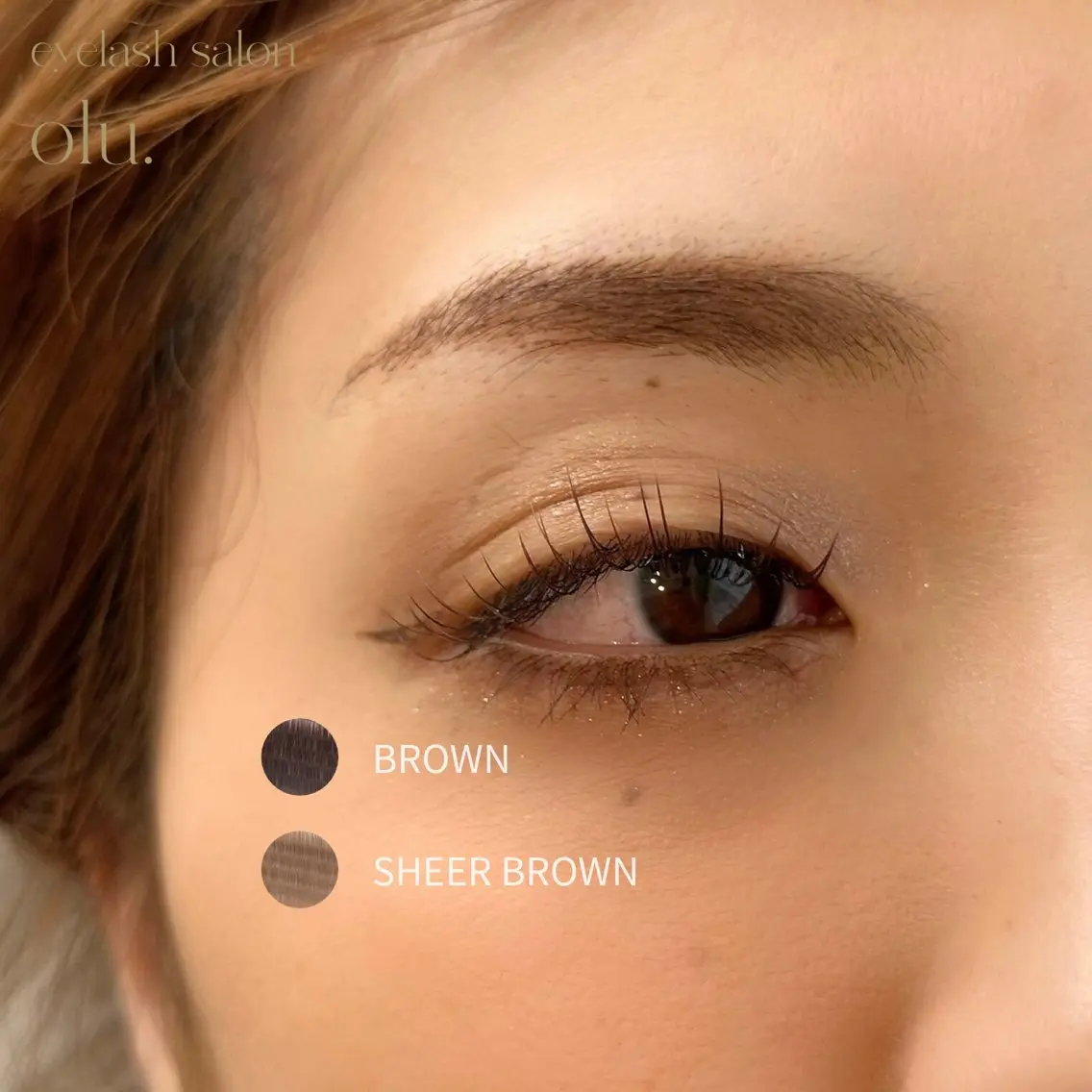 FLAT LASH 120本(カラーエクステ+¥500-)オフ込の写真