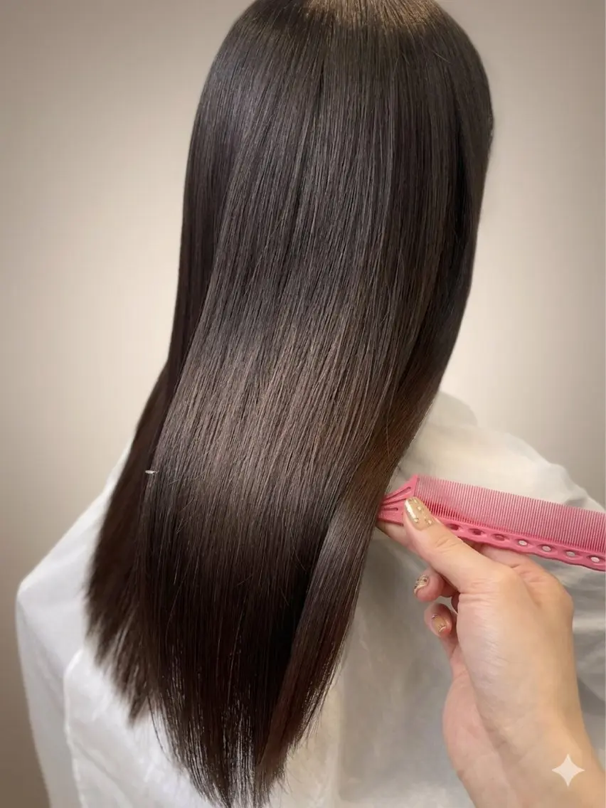 ロング カラー 勝間田 歩のヘアスタイル