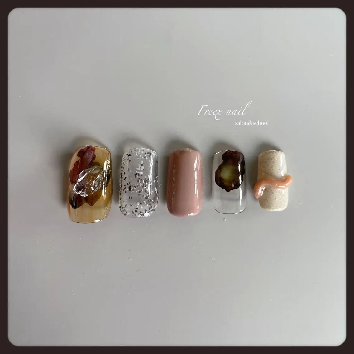 ネイル ニュアンスネイル ハンドネイル ハンドケア freex nail /ニュアンス/個性派のネイルデザイン