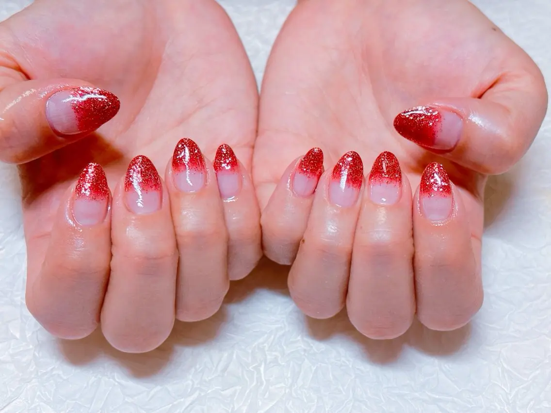 ネイル アートネイル オーロラネイル チークネイル フラッシュネイル フットネイル ハンドネイル ハンドケア ゆ か_Nails💫のネイルデザイン