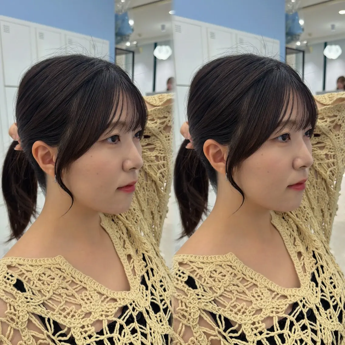 🩵HIYORI /栄/レイヤーカットのヘアスタイル