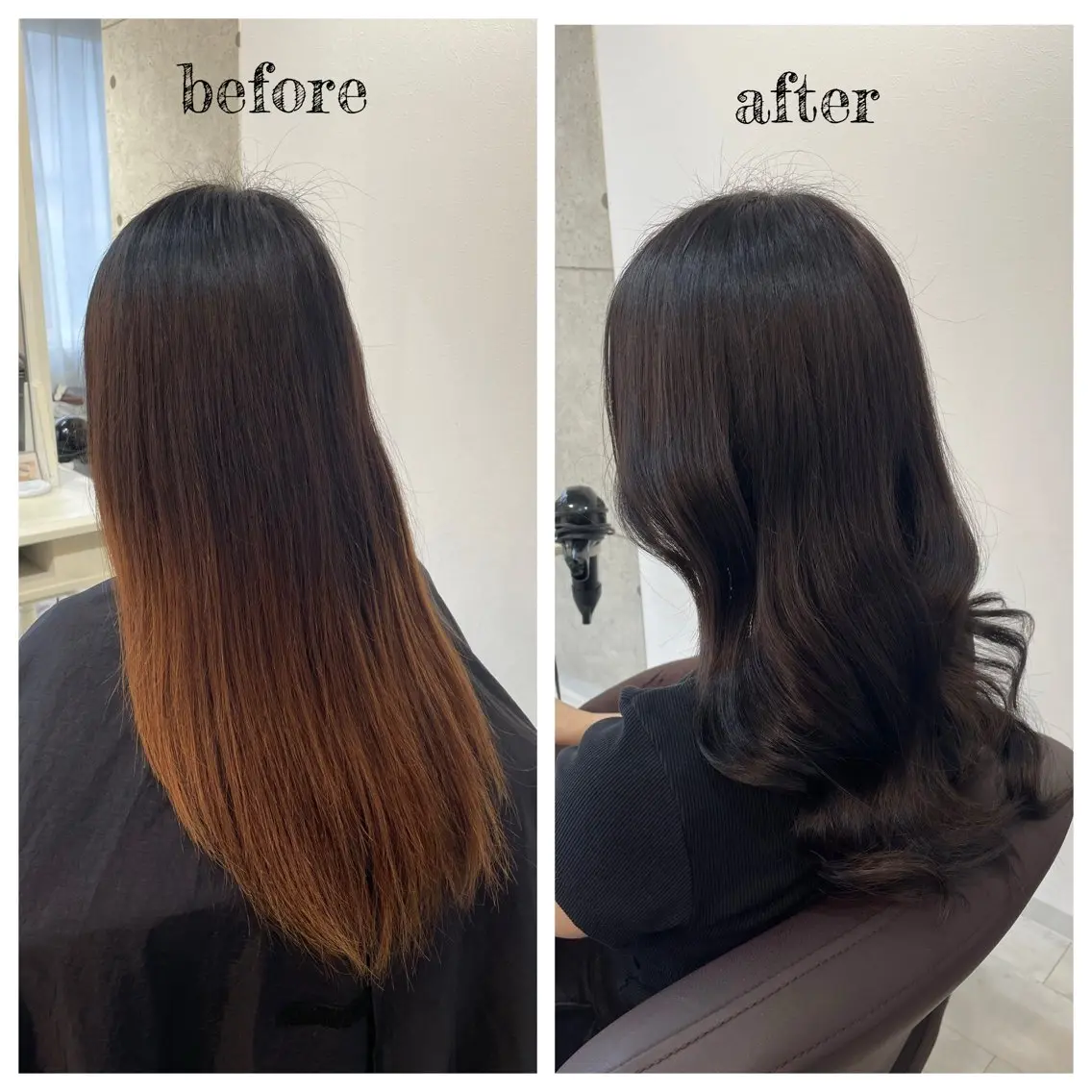 ロング カラー ヘアカラー PutiLuca 浅川のヘアスタイル
