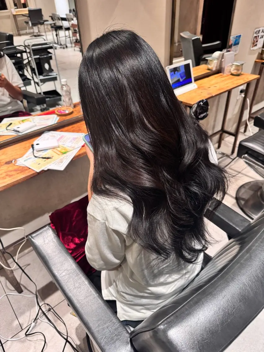 カラー 安部 龍斗のヘアスタイル