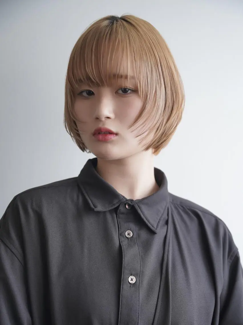 【女性限定】カットモデル　シャンプー＋カット＋カラーorチューニング（髪質改善）　1100円のみの写真