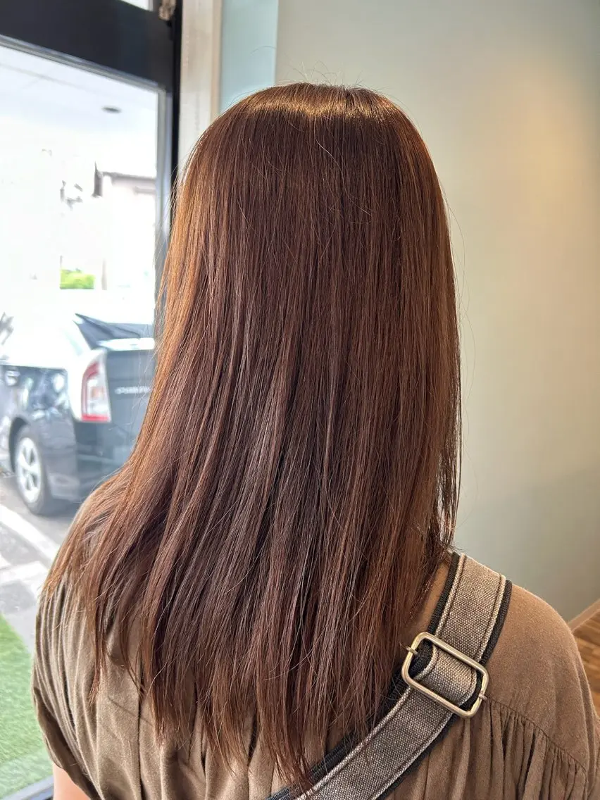 セミロング 高木 瑶子のヘアスタイル