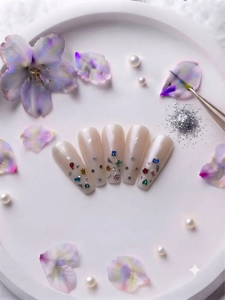 ネイル ジェルネイル マグネットネイル ストーンネイル Michan Nailのネイルデザイン